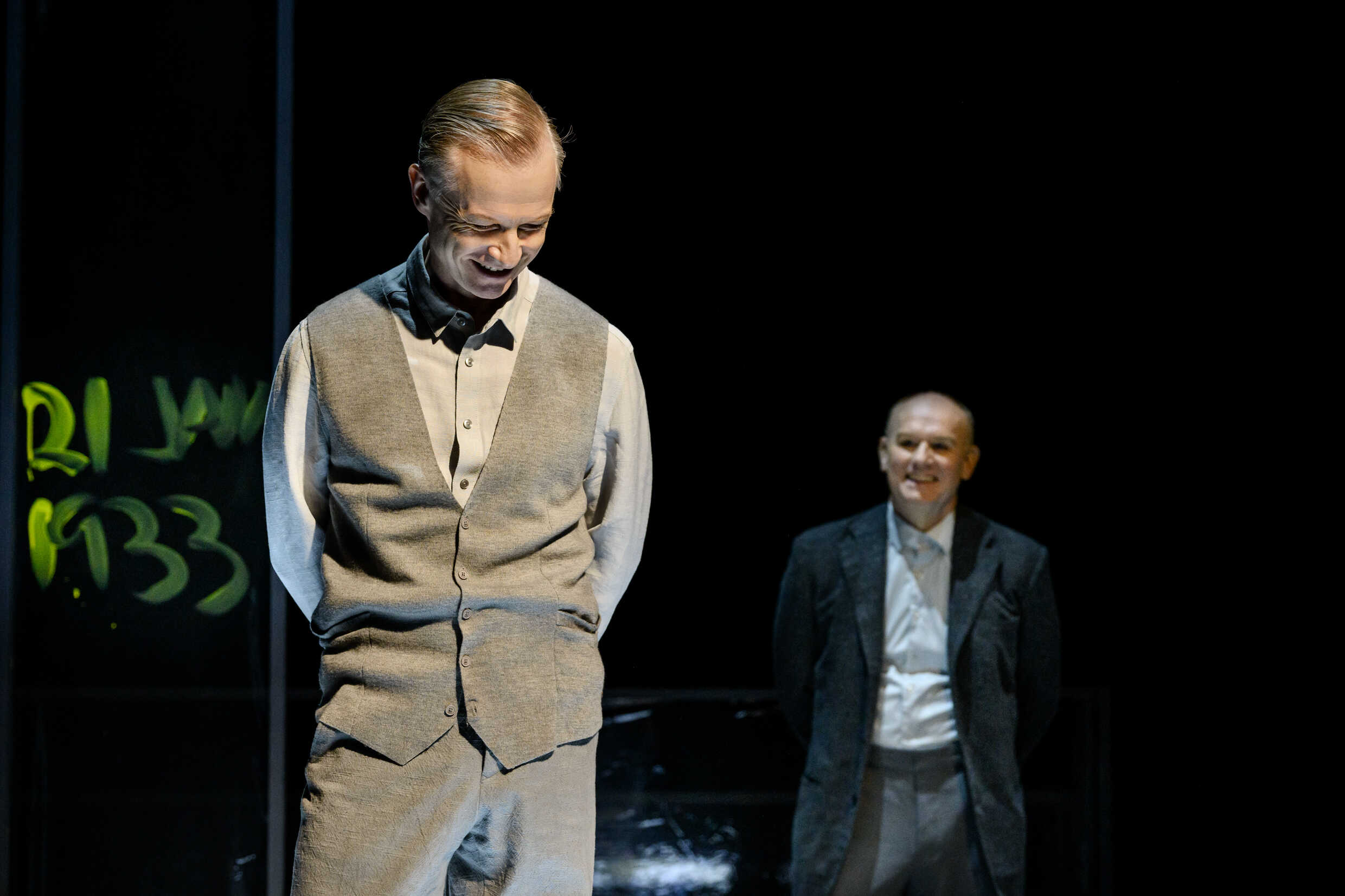 Sven Ahlström och Fredrik Gunnarson i Adressat okänd, premiär 30 september på Klarascenen, Kulturhuset Stadsteatern.