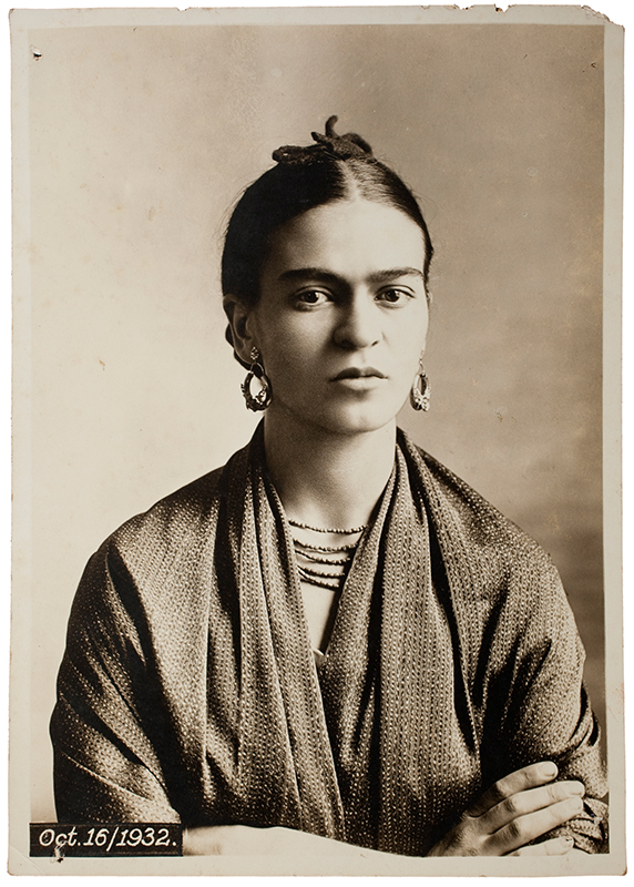 Frida Kahlo, av Guillermo Kahlo, 1932. Diego Rivera & Frida Kahlo Archives