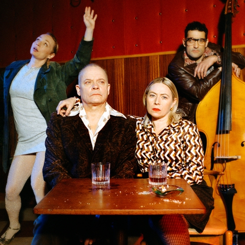 Sara Jangfeldt, Gerhard Hoberstorfer, Frida Hallgren och Rennie Mirro. LeMarc urpremiär 25 okt 2025 på Stora scenen.