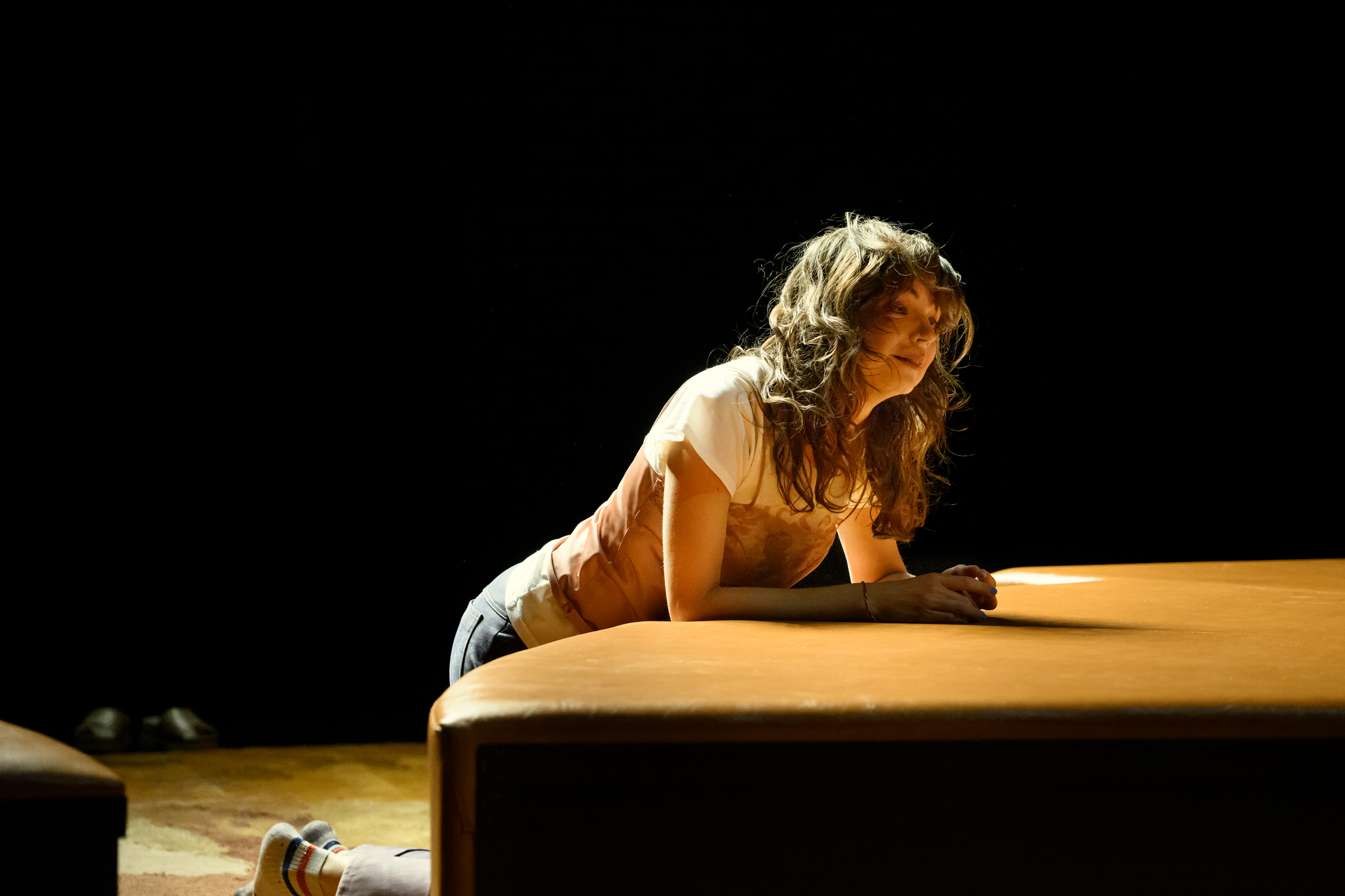 Louise Peterhoff i I vårt ställe, Sverigepremiär 28 augusti på Klarascenen, Kulturhuset Stadsteatern.