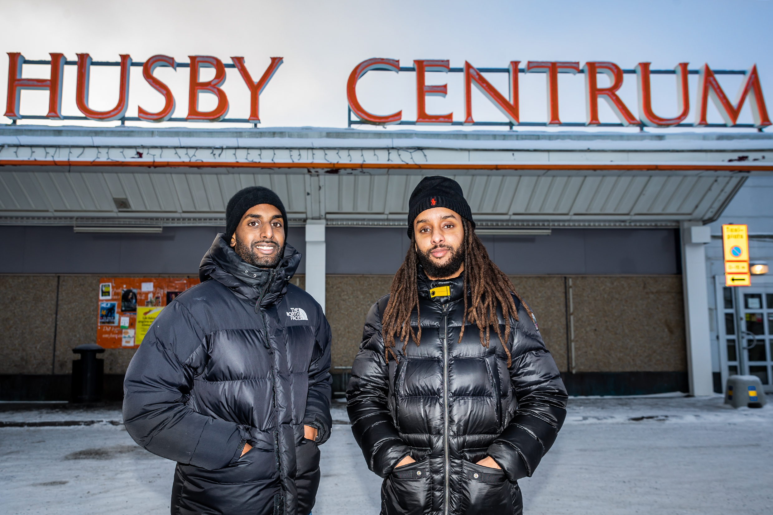 Murre Gonday och Simon Matiwos, dramatiker Upploppet, Kulturhuset Stadsteatern Husby