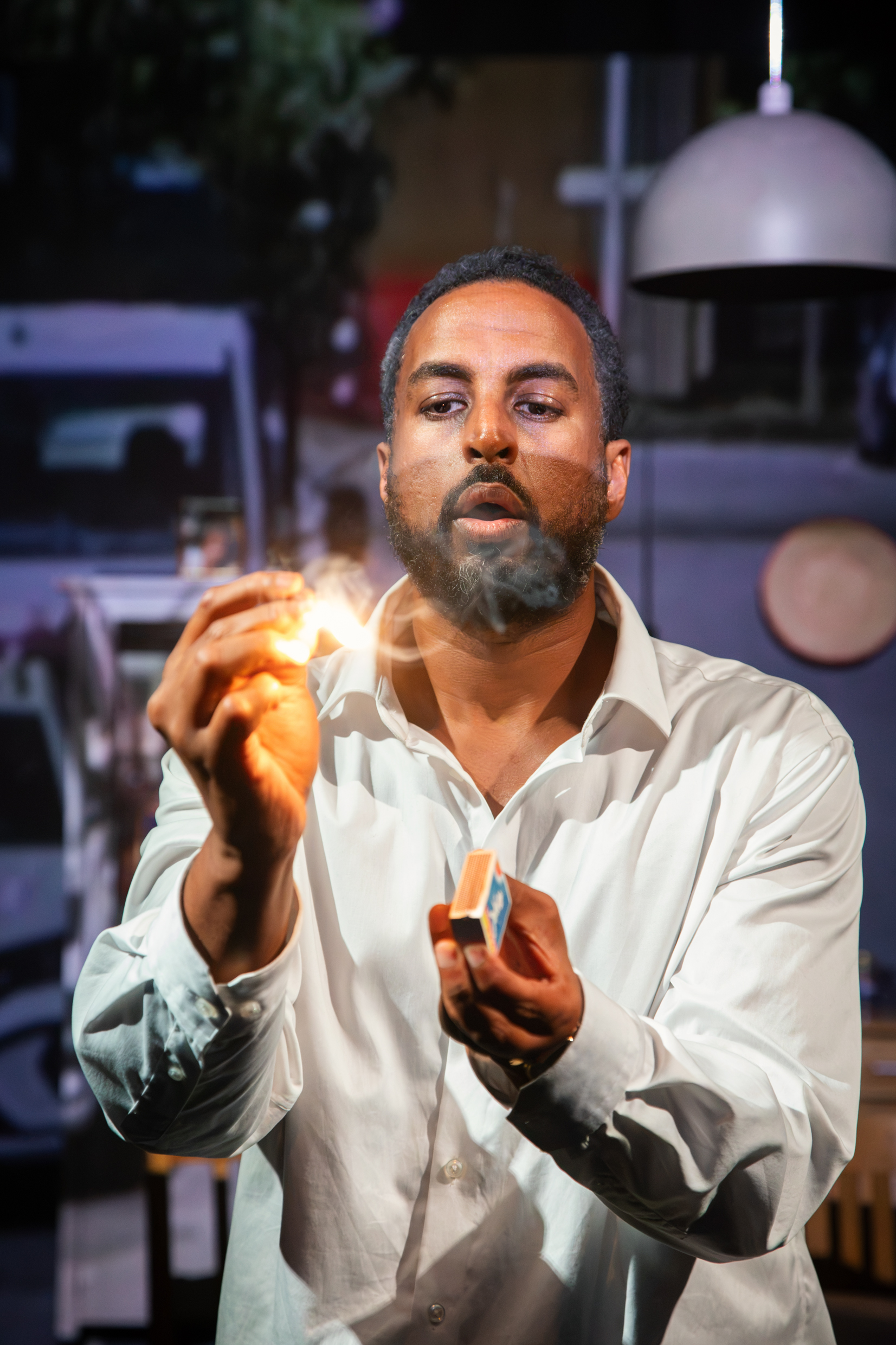 Binyam Haile i Upploppet på Kulturhuset Stadsteatern Husby med urpremiär 5 september 2026.