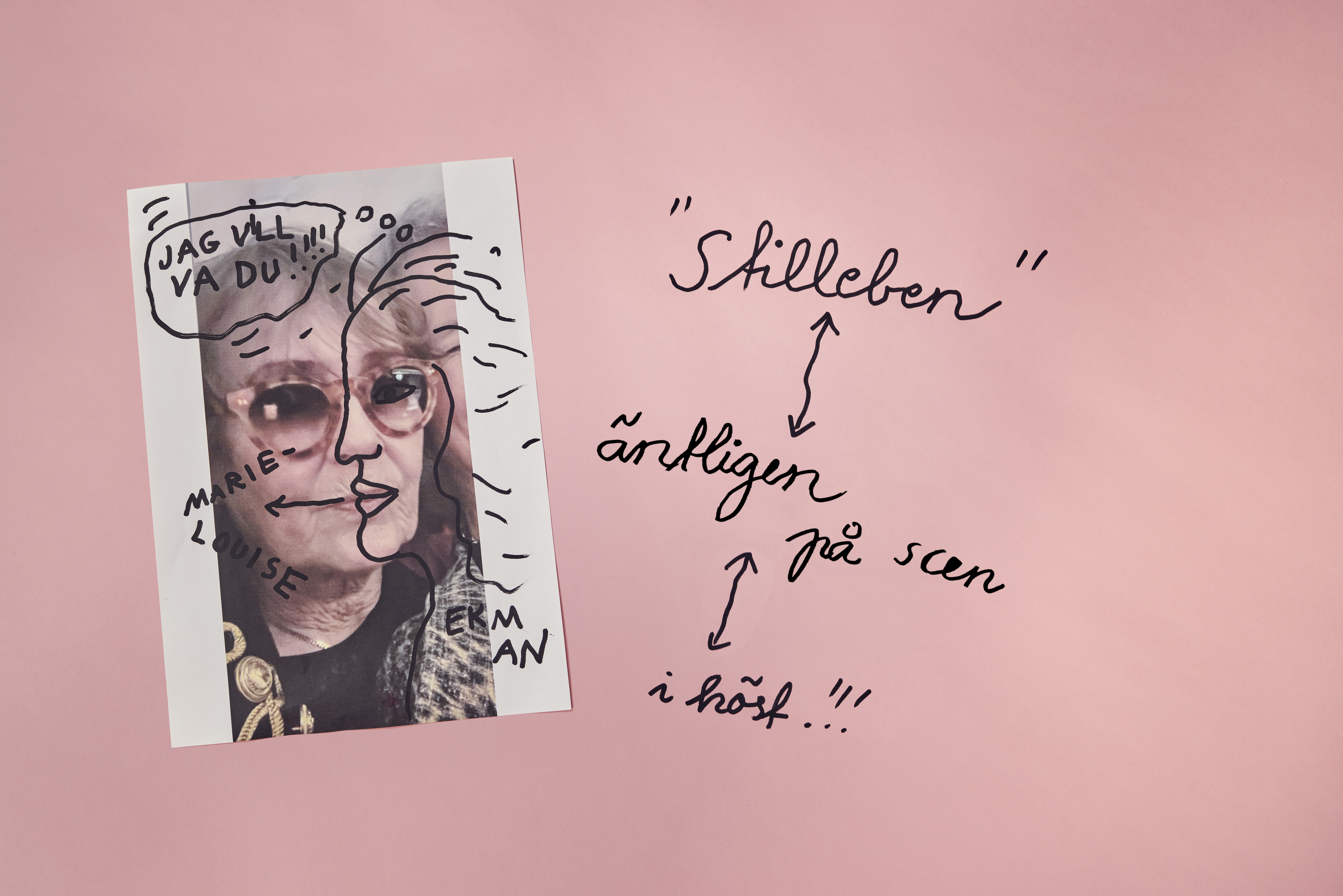 Marie-Louise Ekman sätter upp Stilleben, premiär 11 december på Stora scenen, Kulturhuset Stadsteatern.