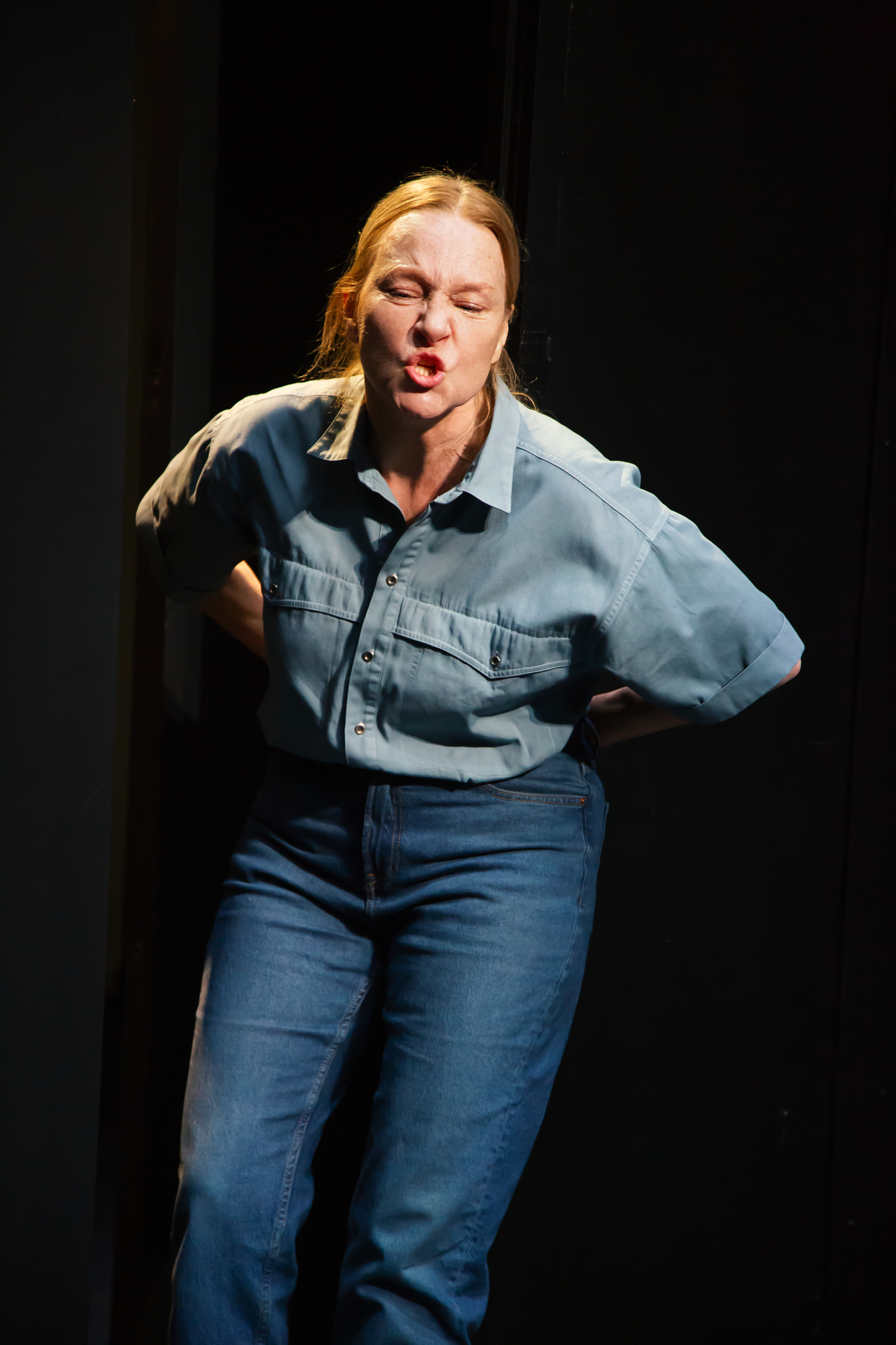 Annika Hallin i En liten roman, urpremiär 14 februari på Klarascenen, Kulturhuset Stadsteatern.