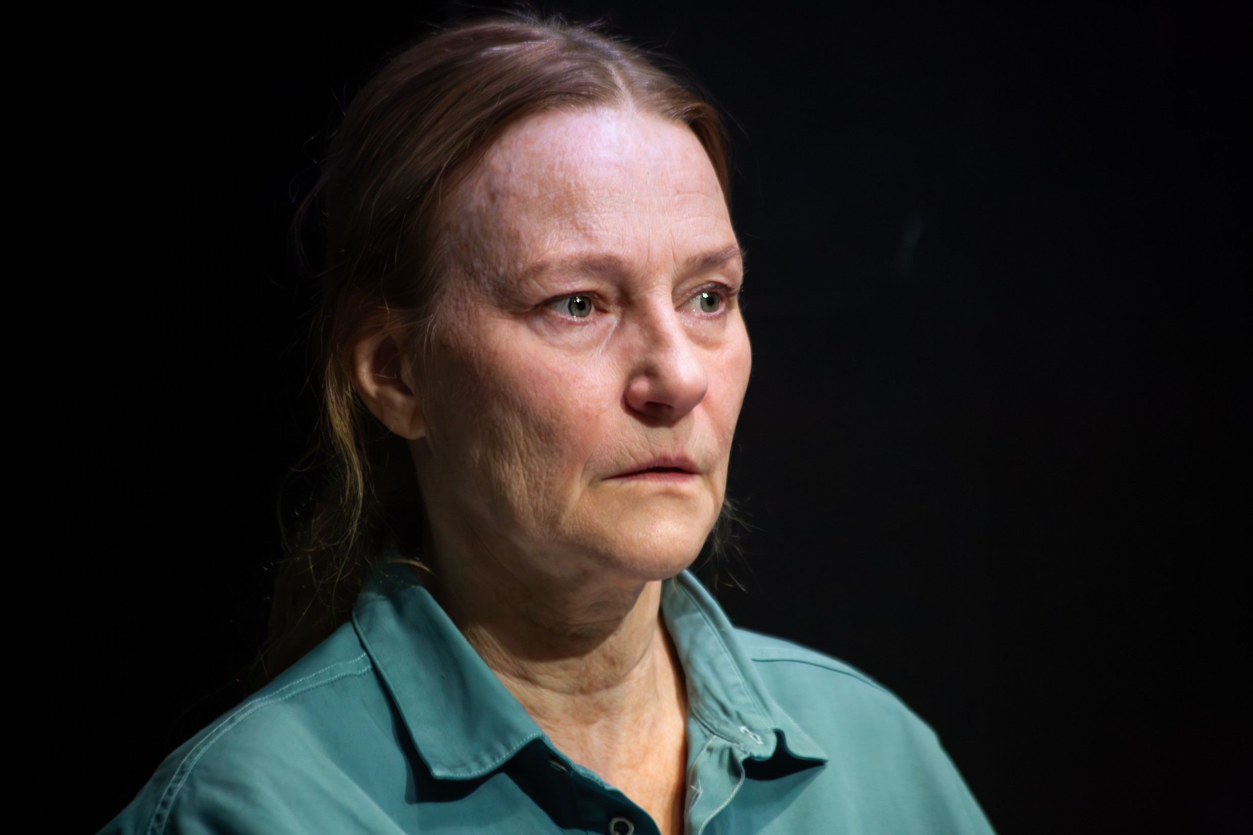 Annika Hallin i En liten roman, urpremiär 14 februari på Klarascenen, Kulturhuset Stadsteatern.