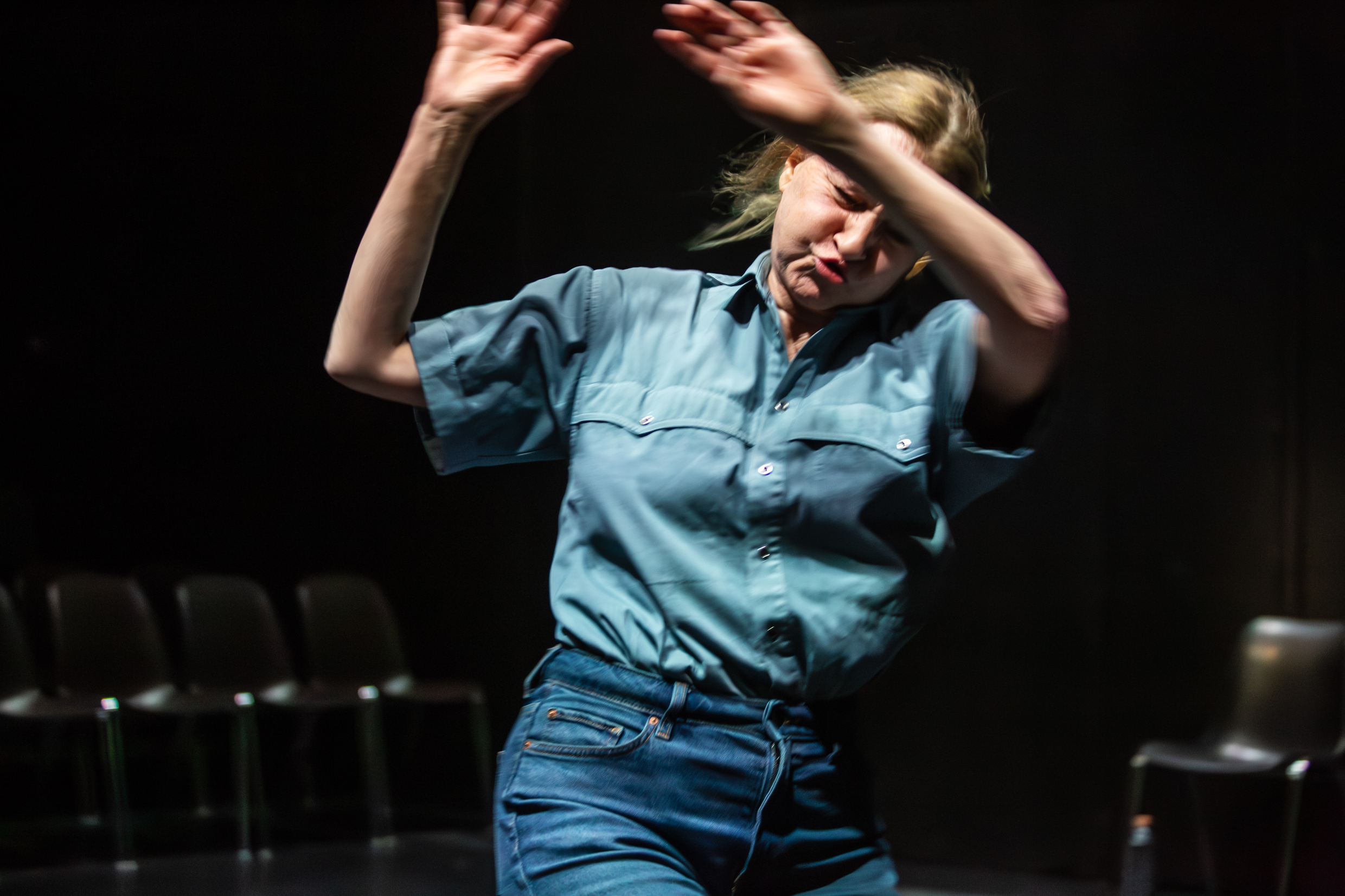 Annika Hallin i En liten roman, urpremiär 14 februari på Klarascenen, Kulturhuset Stadsteatern.