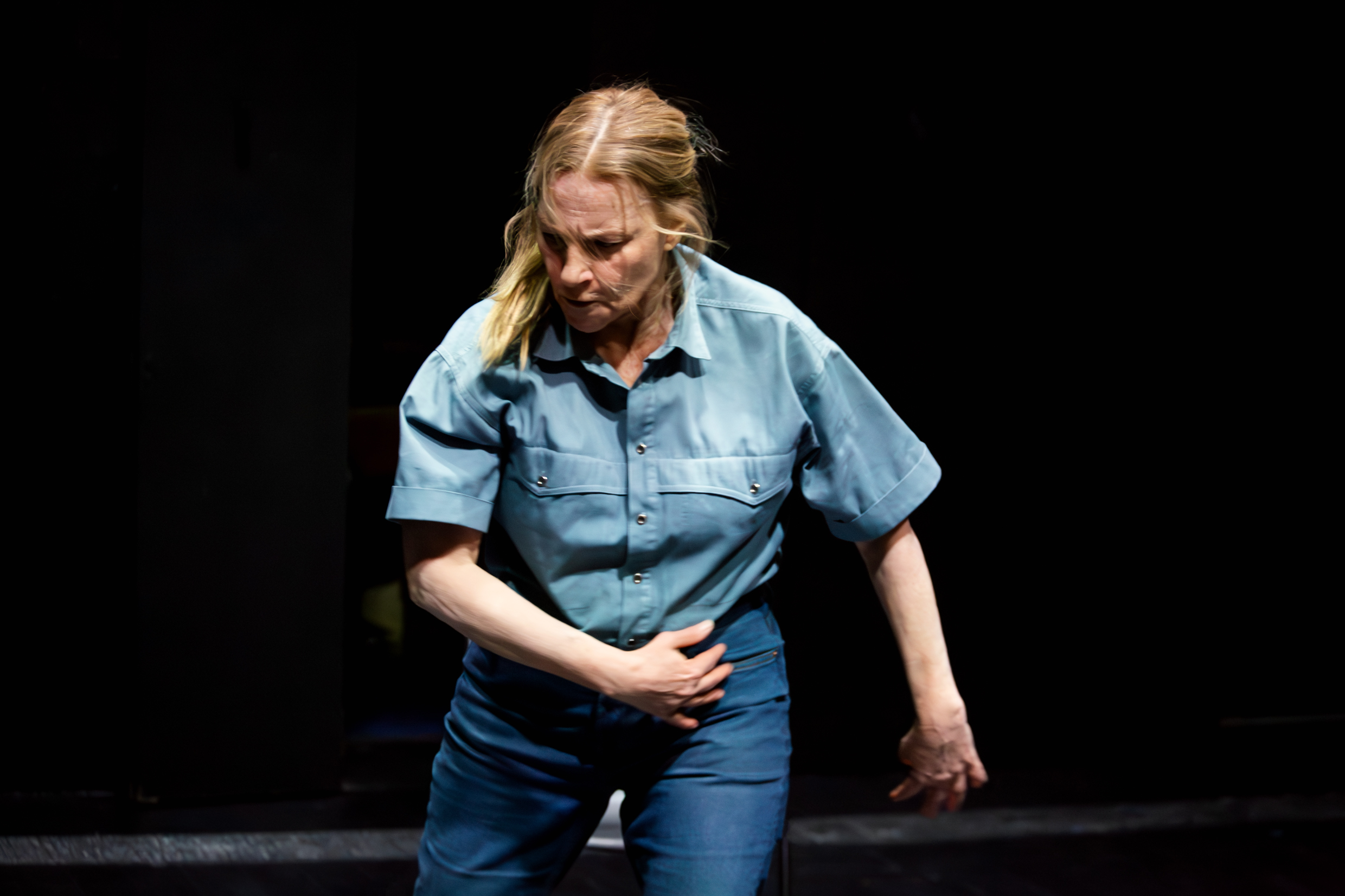 Annika Hallin i En liten roman, urpremiär 14 februari på Klarascenen, Kulturhuset Stadsteatern.