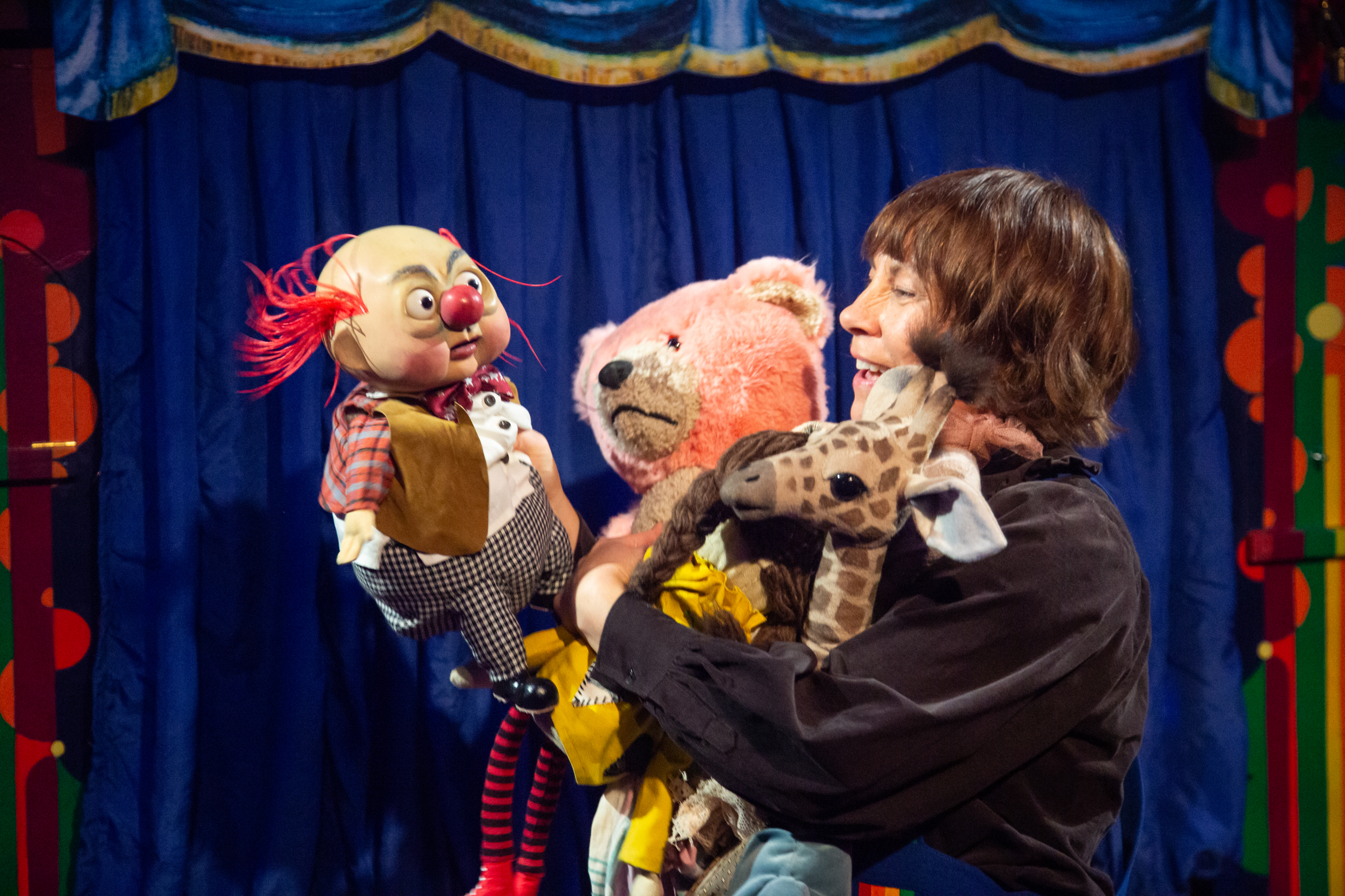 Ida Steén i Gröna stövelns teater, premiär 10 oktober på Marionetteatern.