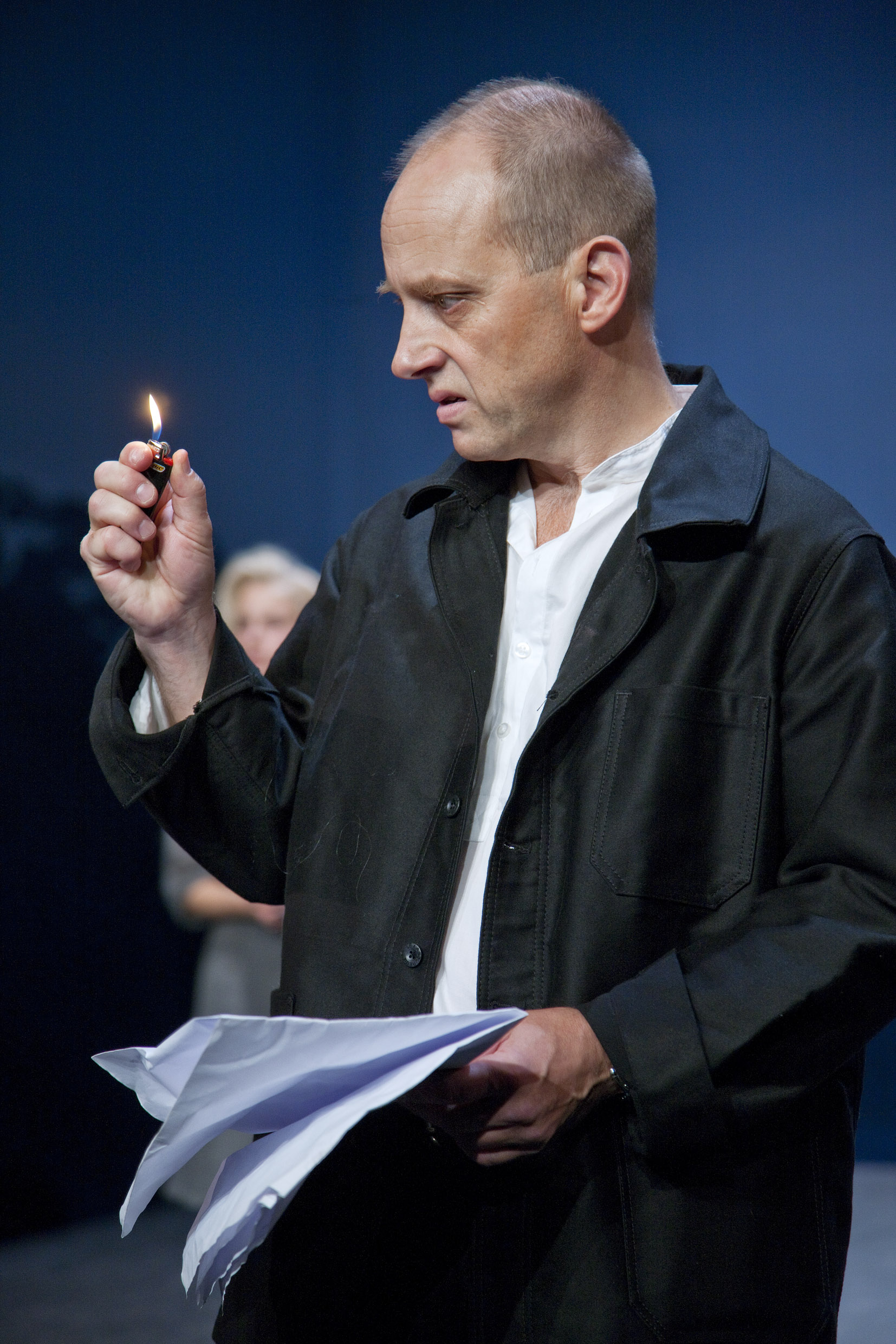 Samuel Fröler i Byggmästare Solness ur Ibsen 2010, premiär 2 oktober 2010 på Klarascenen.