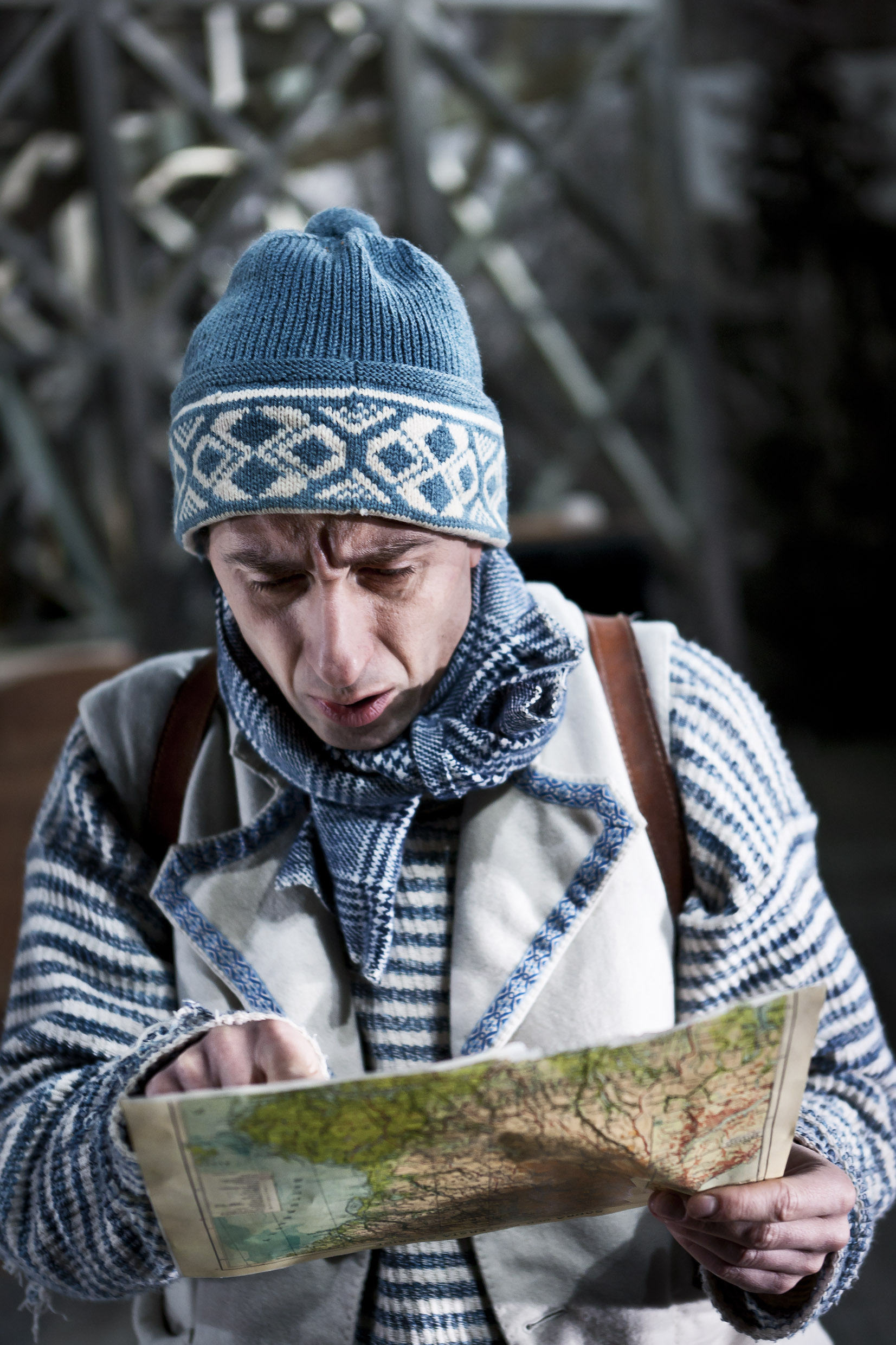 Peter Perski som Ante i Barnen ifrån Frostmofjället. Premiär 2 december på Stockholms stadsteater Skärholmen.