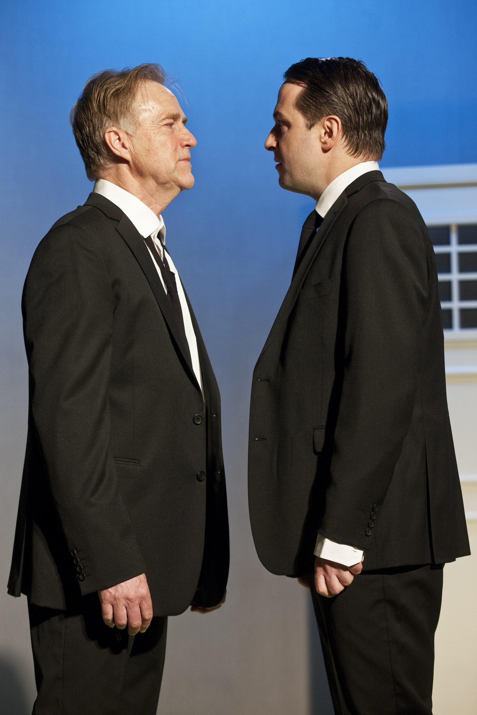 Niklas Falk och Richard Forsgren i Paria. Premiär 2 december på Strindbergs intima teater.
