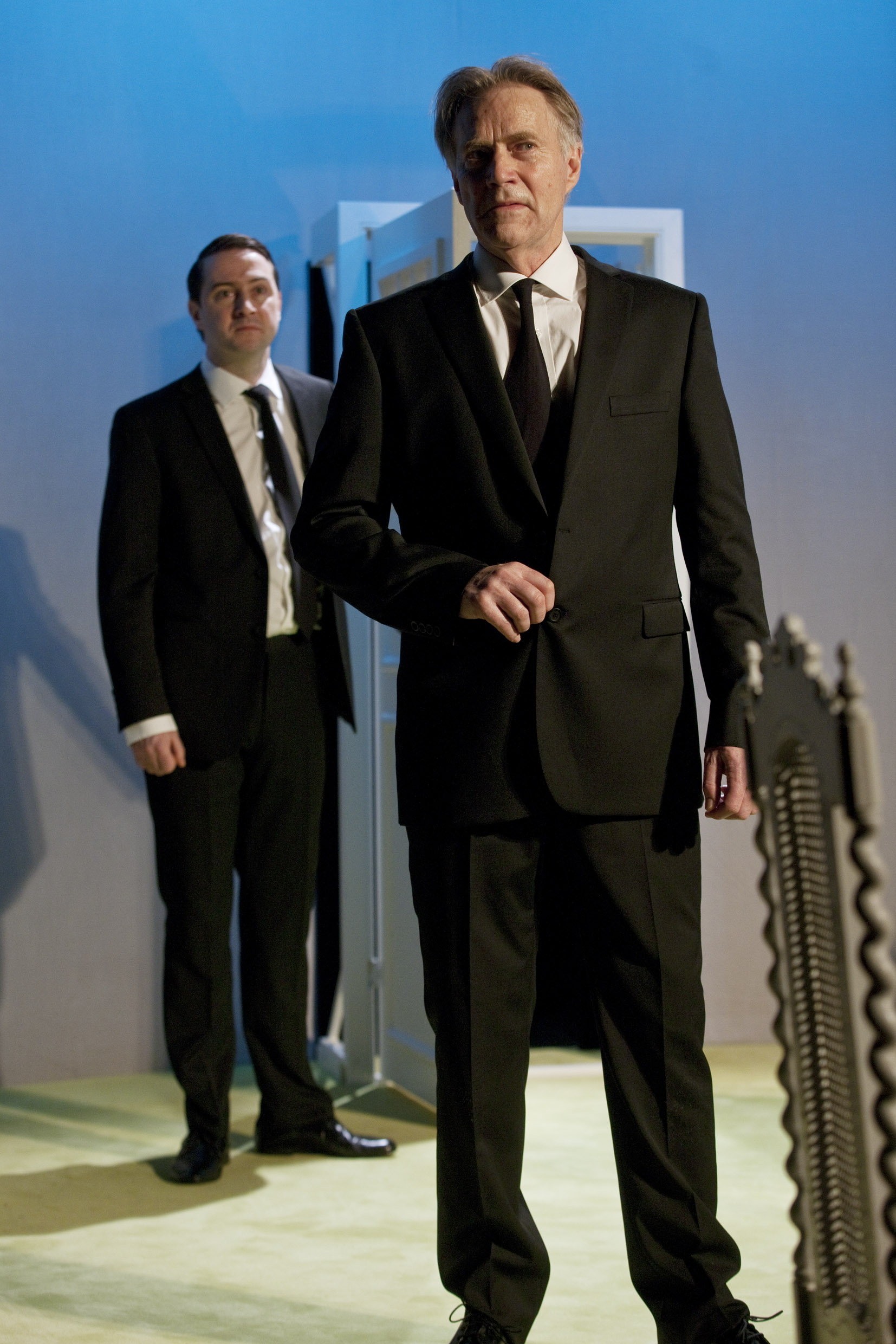 Niklas Falk och Richard Forsgren i Paria. Premiär 2 december på Strindbergs intima teater.