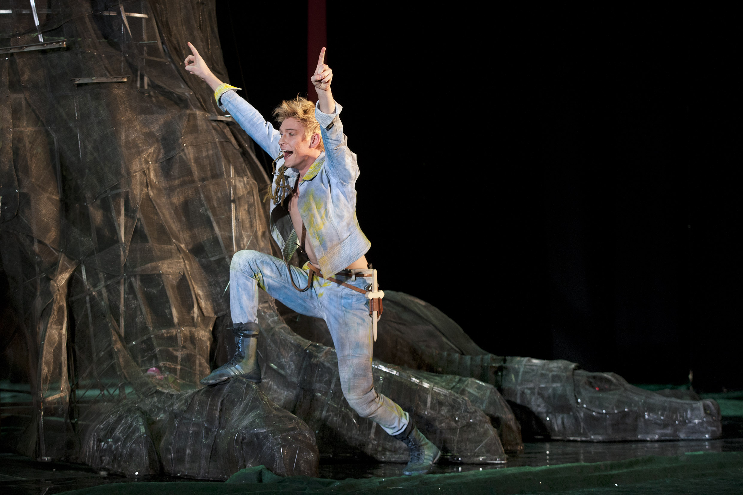Anton Lundqvist i Peter Pan och Wendy. Premiär 15 december på Stora scenen.
