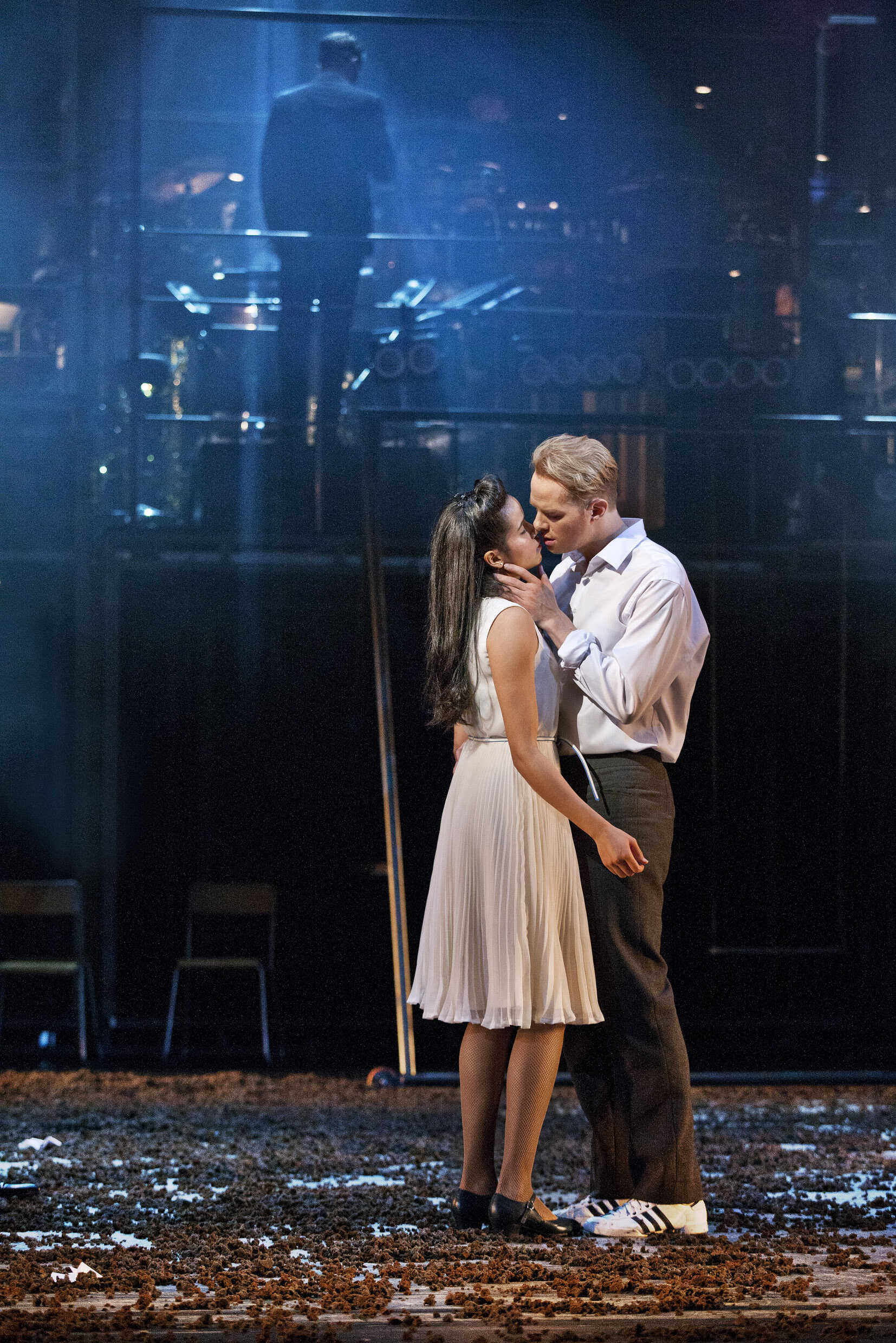 Sanna Gibbs och Fredrik Lycke i West Side Story. Premiär på Stora scenen 8 mars 2013.