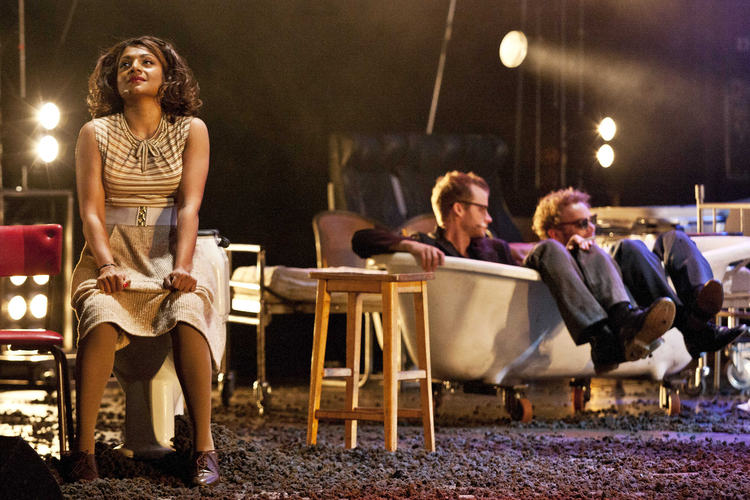 Joanna Perera Eriksson i West Side Story. Premiär på Stora scenen 8 mars 2013.