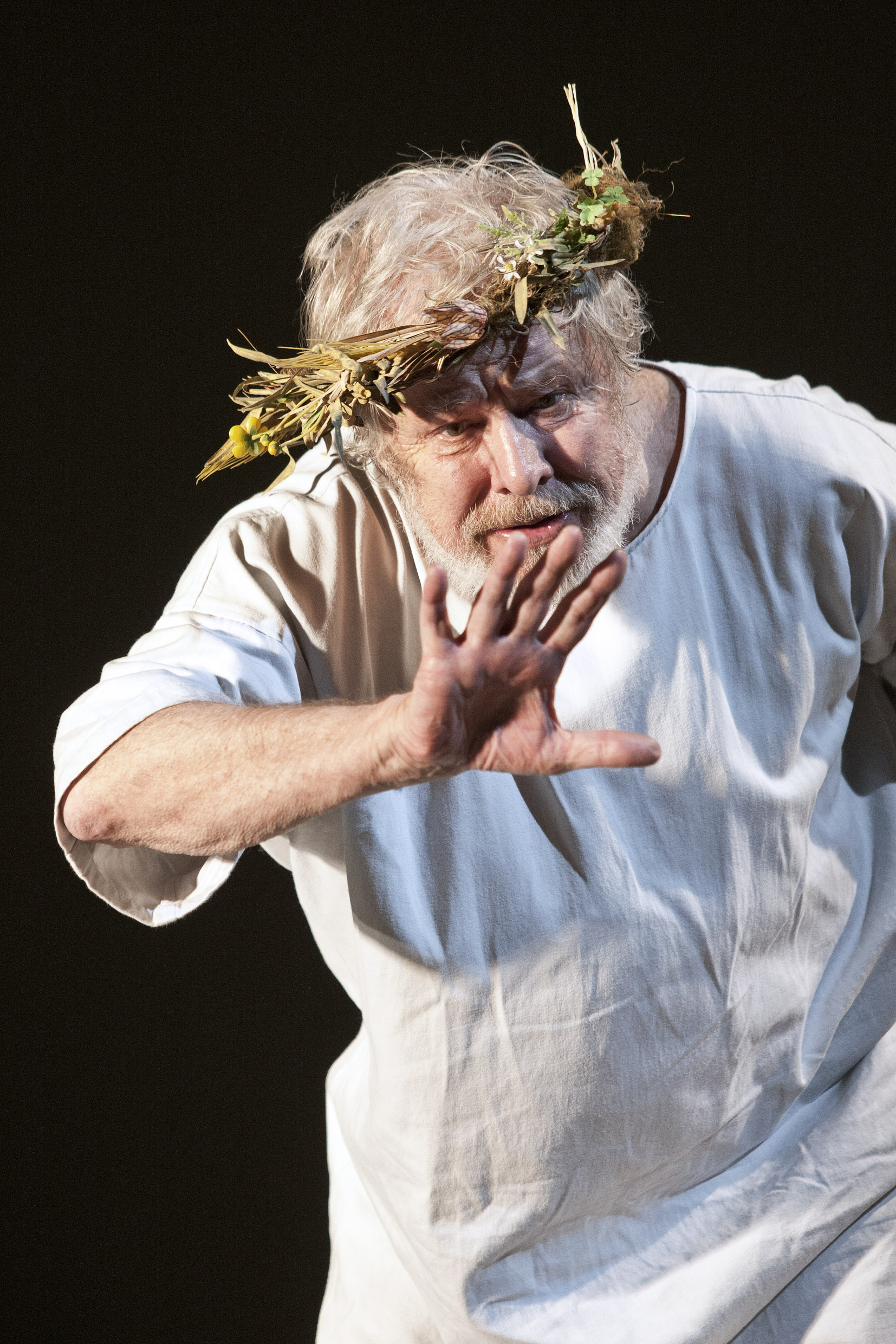 Sven Wollter i Kung Lear. Premiär på Stora scenen 18 oktober.