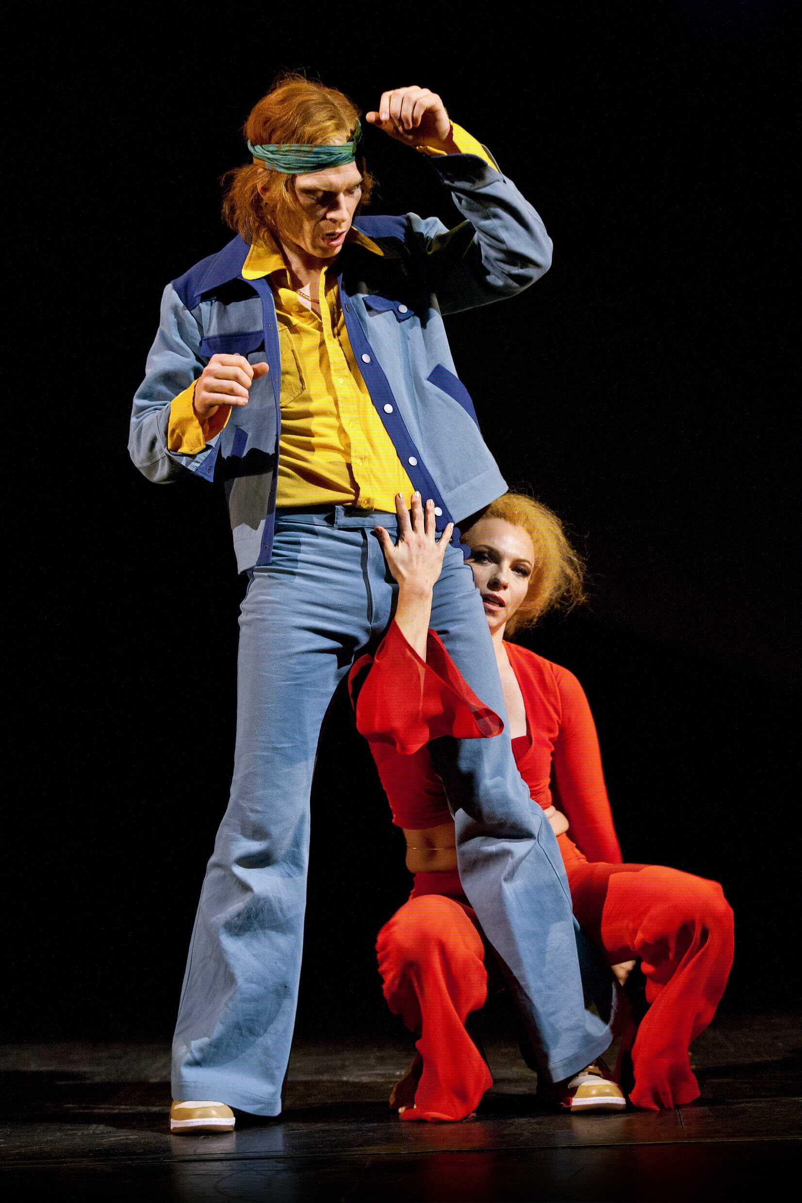 Jörgen Thorsson och Sofia Ledarp i Macbeth, premiär 22 december på Stora scenen, Kulturhuset Stadsteatern