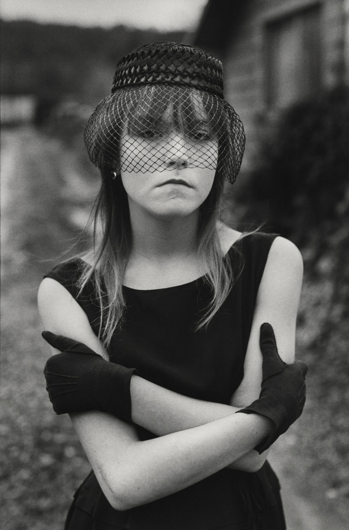 Tiny i hennes Halloweenkostym, Seattle, Washington, 1983.