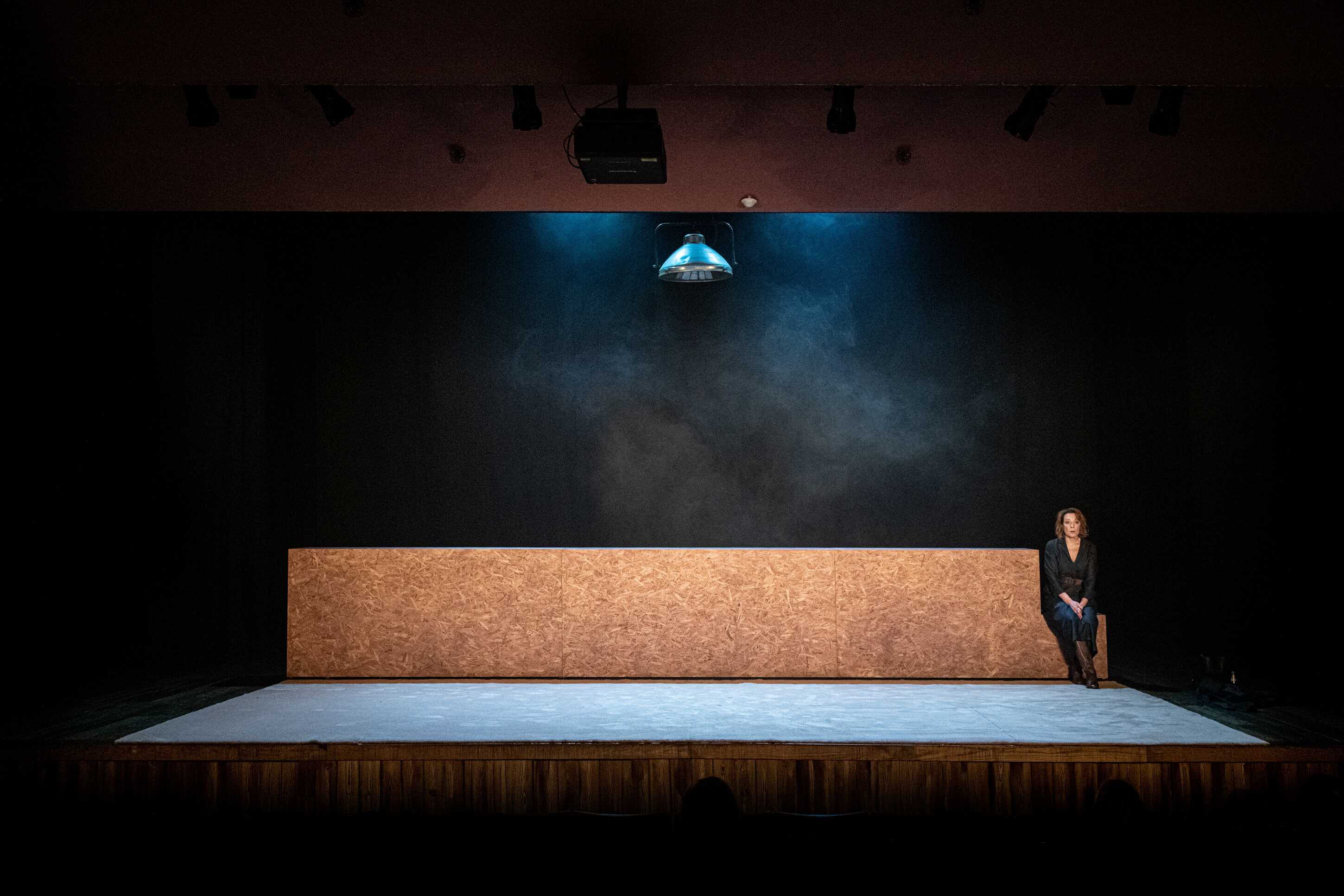 Katarina EwerlÃ¶f i Nuckan. UrpremiÃ¤r 7 december 2019 pÃ¥ Ã…rsta Folkets Hus Teater.